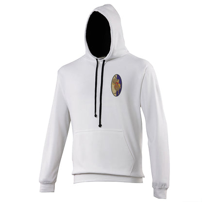 Retro West Brom 1933 Embroidered Contrast Hoodie