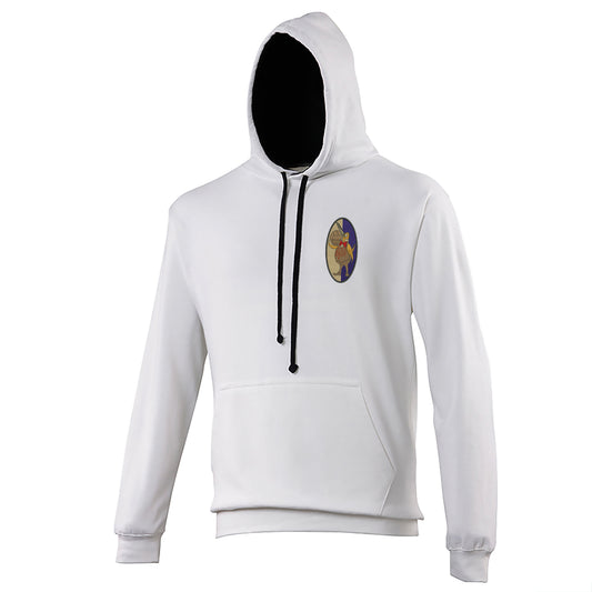 Retro West Brom 1933 Embroidered Contrast Hoodie