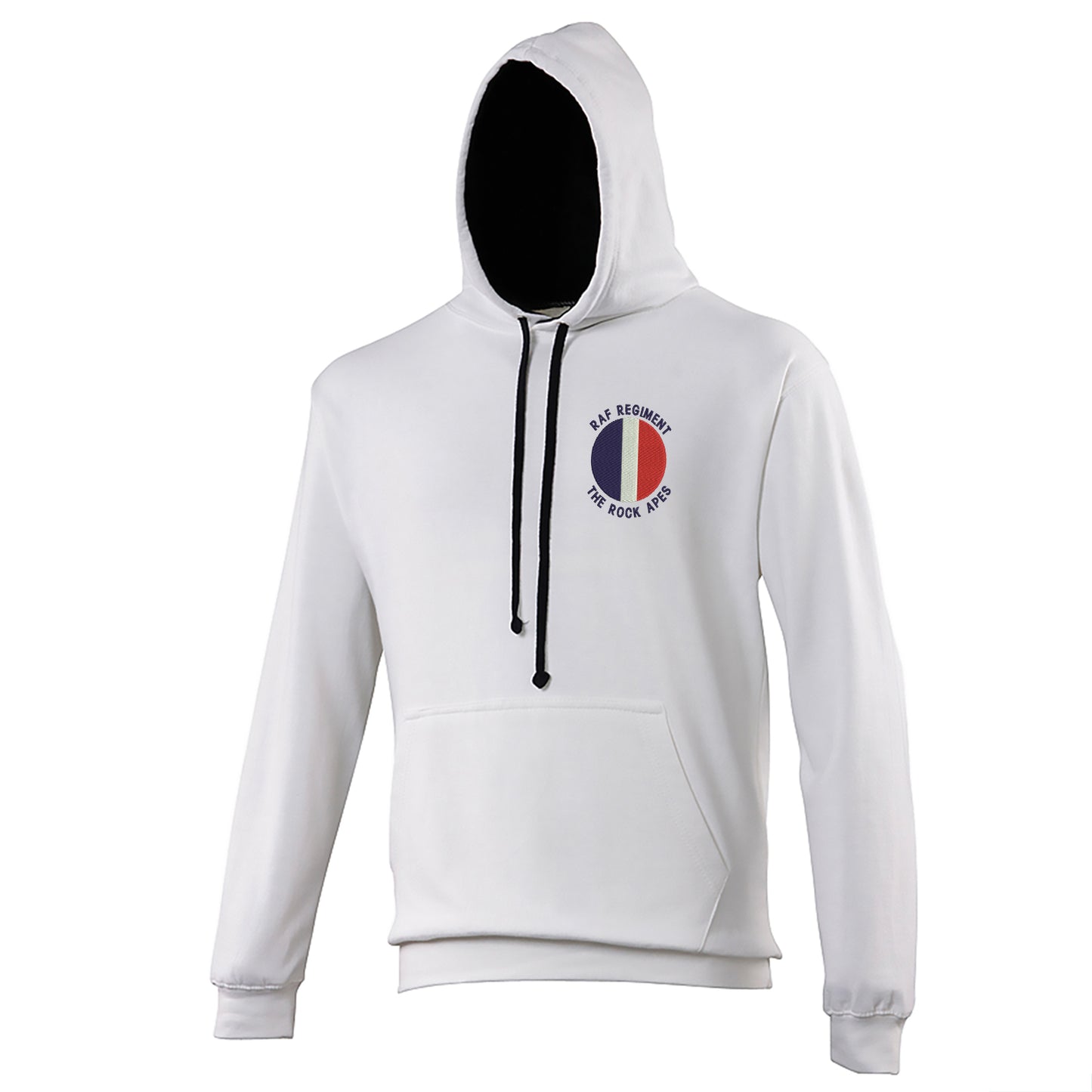 RAF Regiment The Rock Apes TRF Embroidered Contrast Hoodie