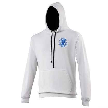 Leeds Rhinos Rugby League Contrast Hoodie