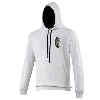 Retro 1933 Grimsby Embroidered Contrast Hoodie