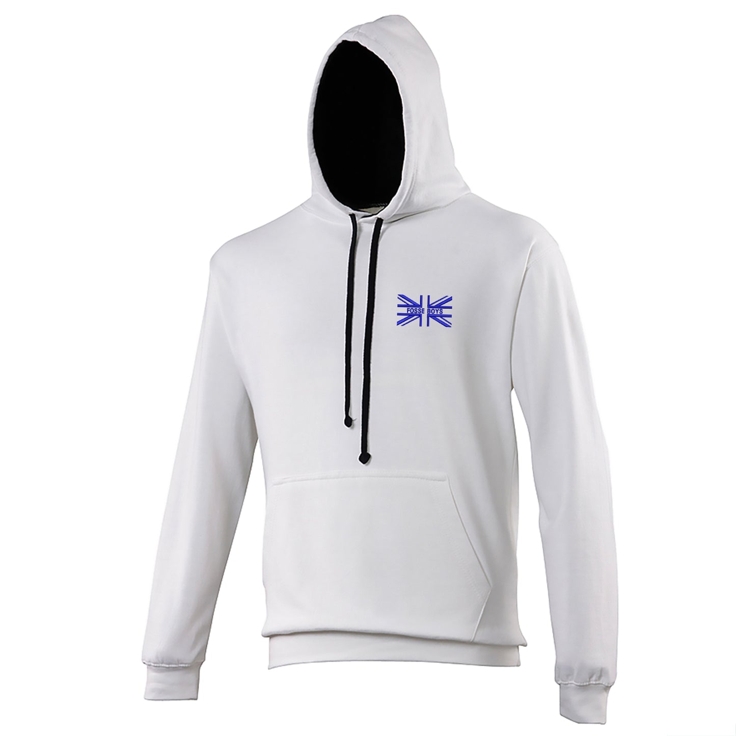 Fosse Boys Union Jack Contrast Hoodie
