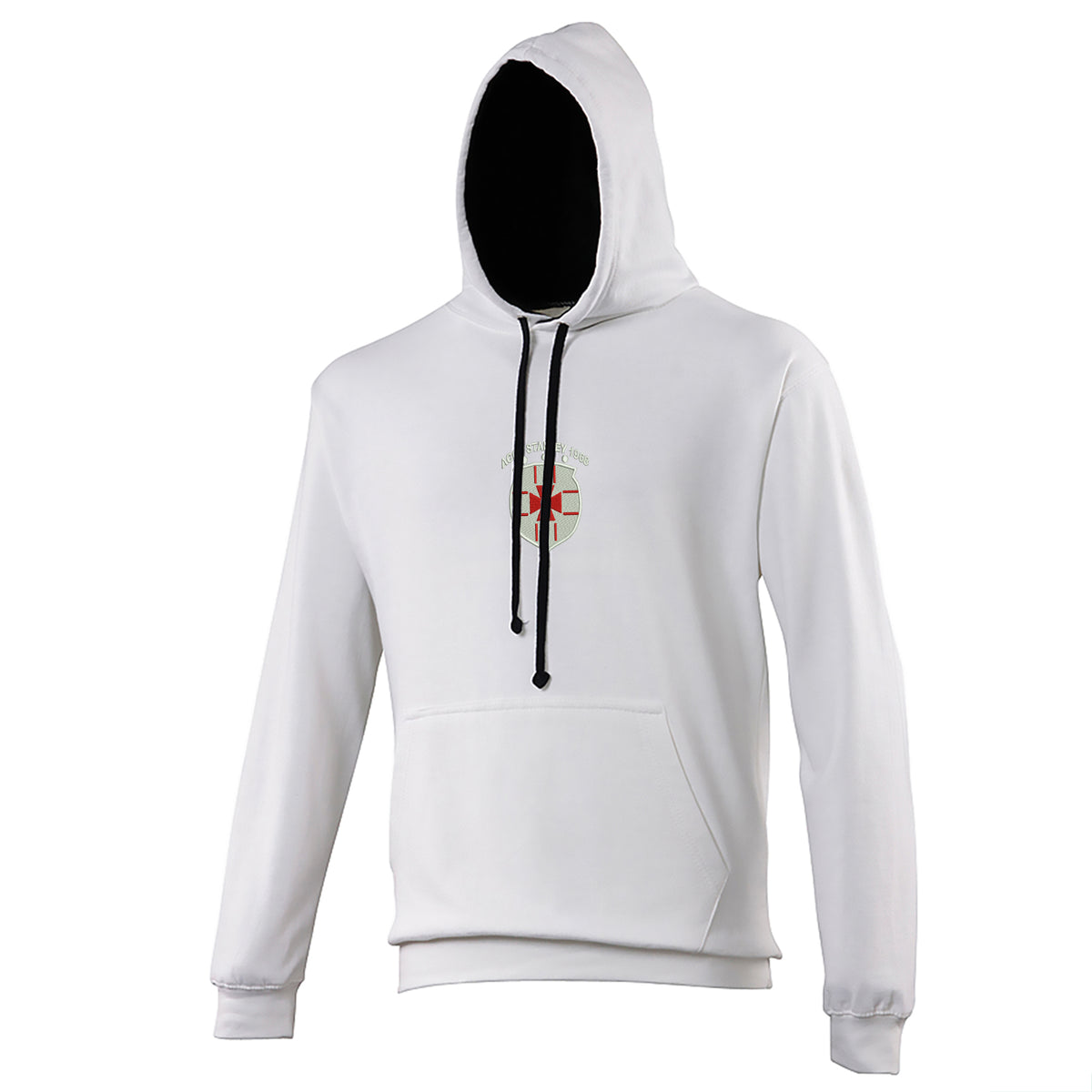 Retro Accrington Stanley 1968 Contrast Hoodie