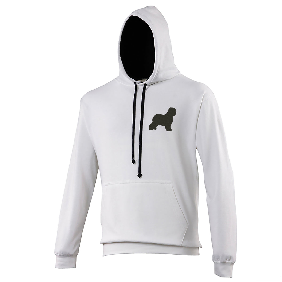 Old English Sheepdog Contrast Hoodie