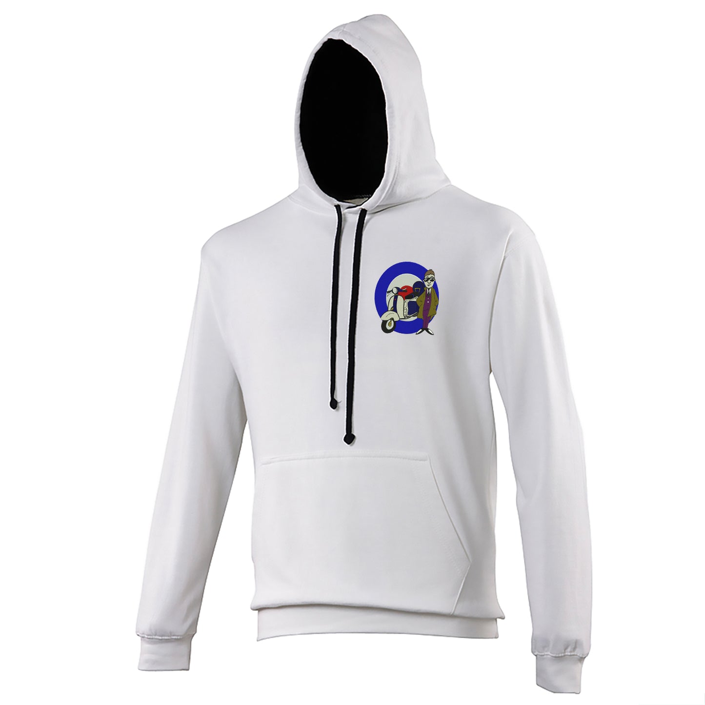 MOD Target Scooter Contrast Hoodie