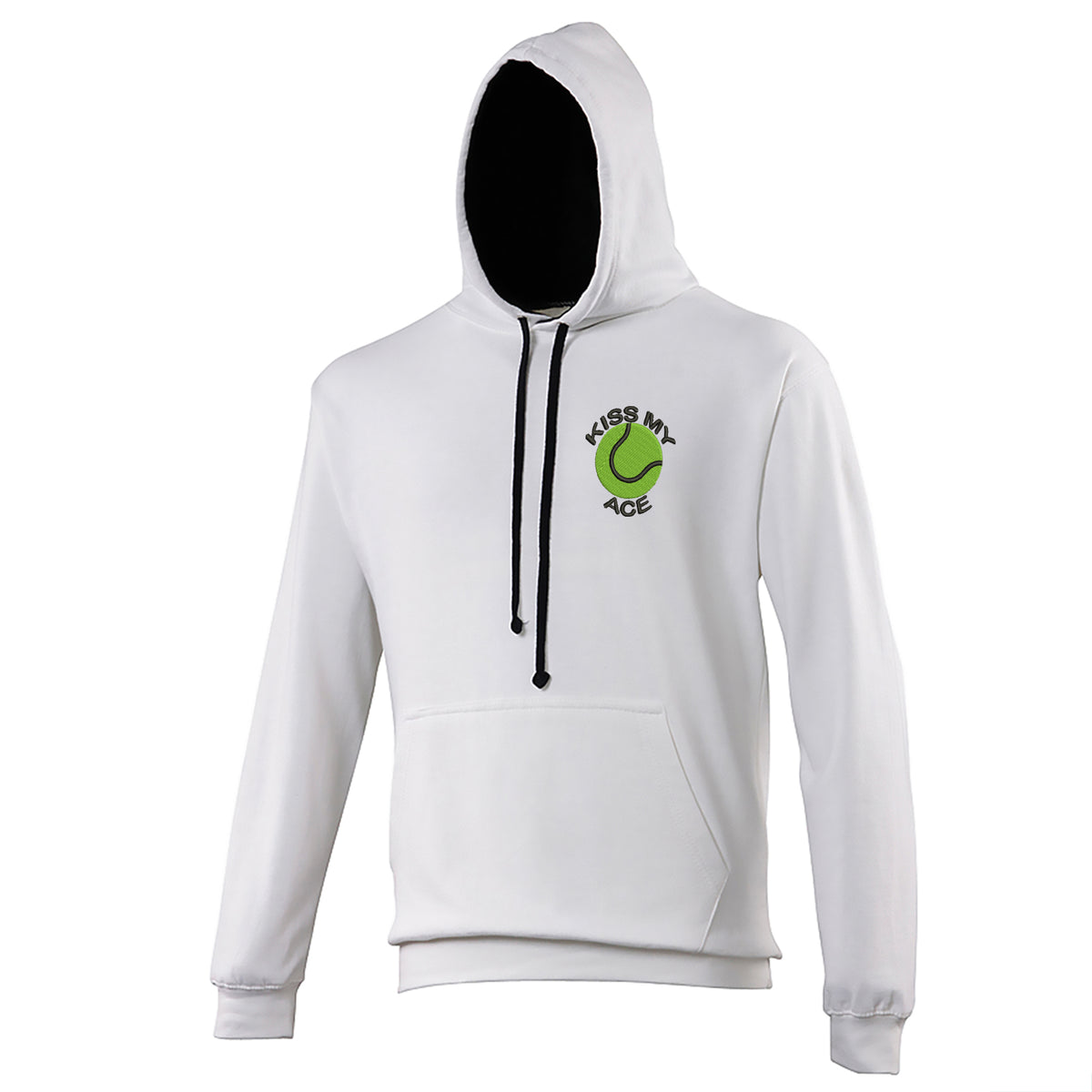 Kiss My Ace Contrast Hoodie