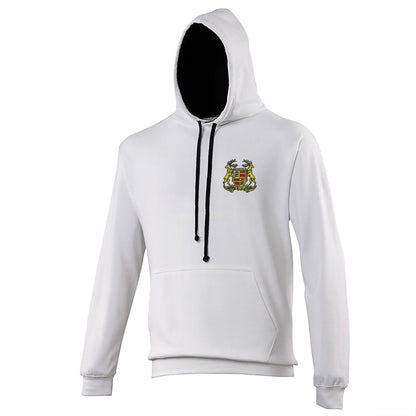 Retro Porsche 1922 Embroidered Contrast Hoodie