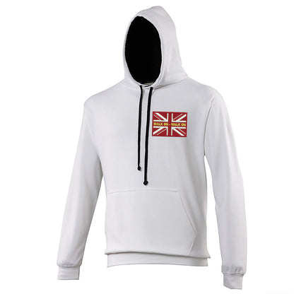 Walk On Walk On Coloured Union Jack Hoodie