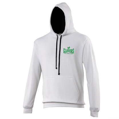 Glovers It's a Way of Life Embroidered Contrast Hoodie