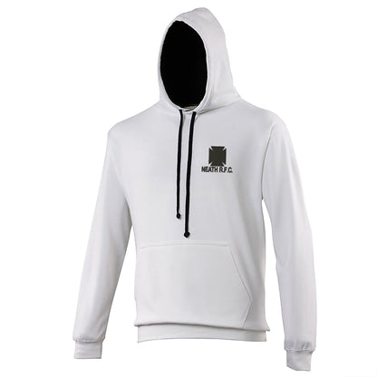 Retro Neath RFC Embroidered Contrast Hoodie
