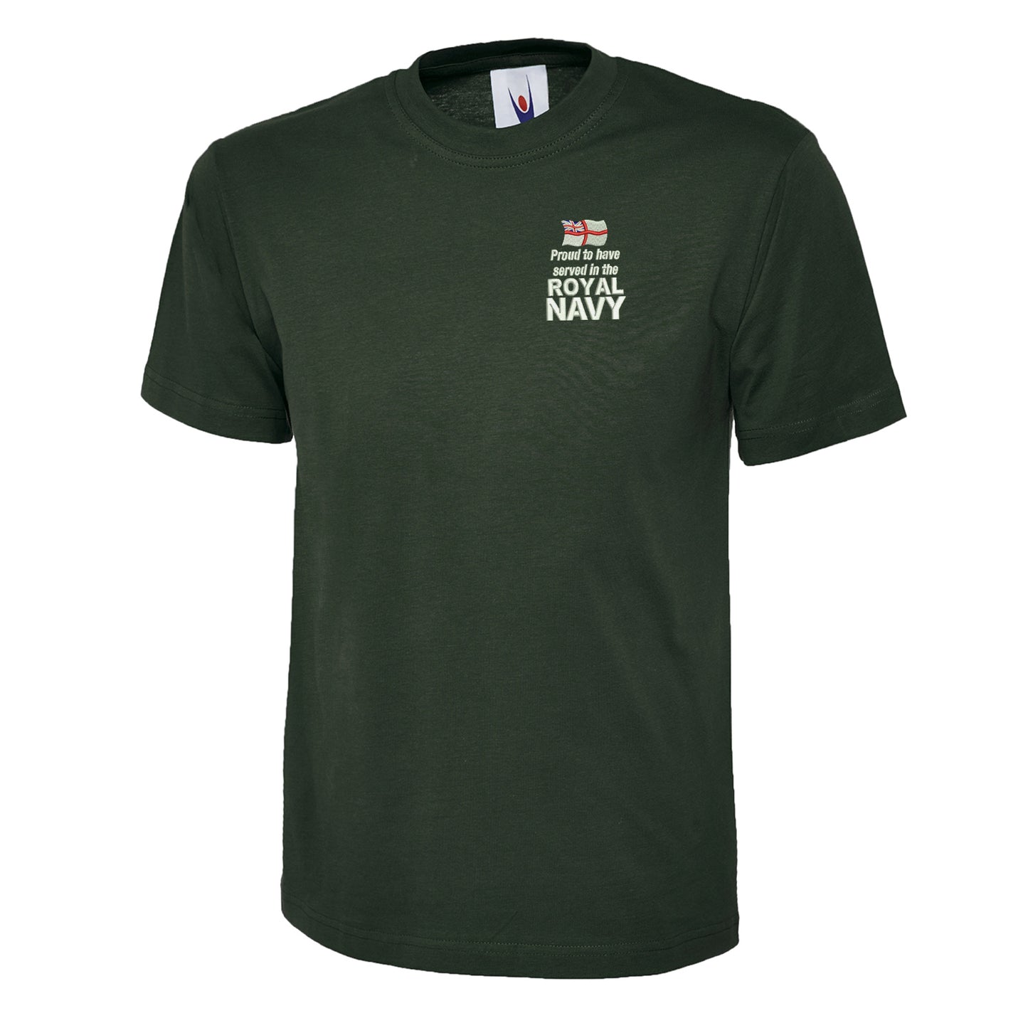 Proud to Have Served in The Royal Navy Embroidered Children's T-Shirt