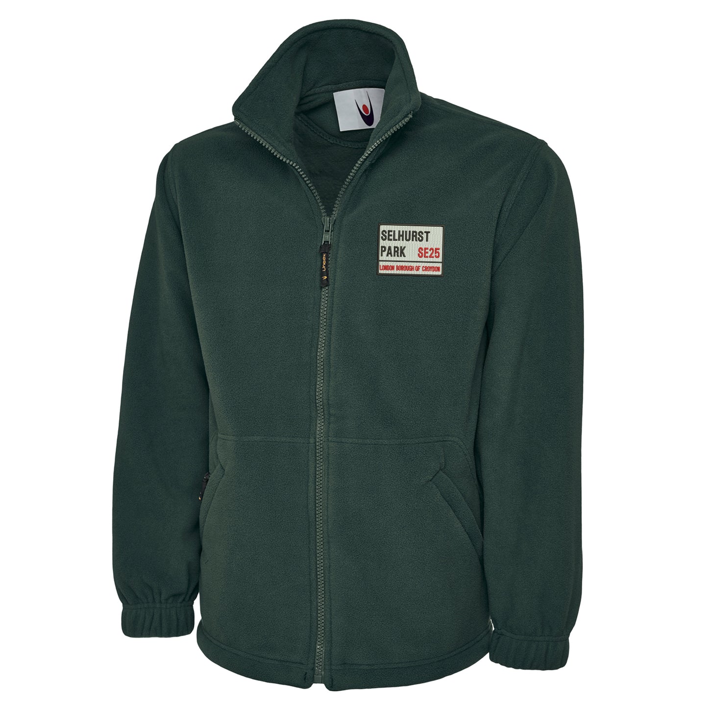 Selhurst Park SE25 Embroidered Premium Fleece Jacket