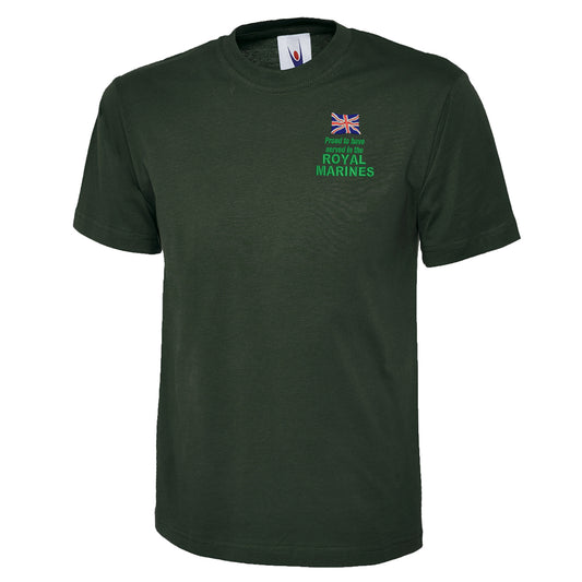 Proud to Have Served in The Royal Marines T-Shirt