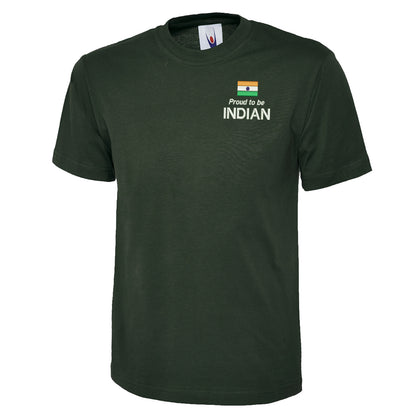 Proud to be Indian Embroidered Classic T-Shirt