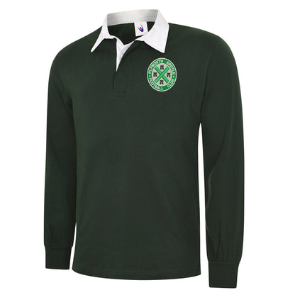 Retro Plymouth 1911 Embroidered Classic Rugby Shirt