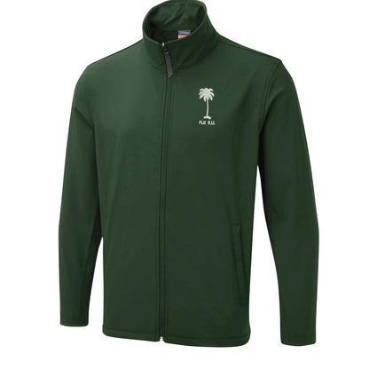 Retro Fiji Rugby 1920s Embroidered Lightweight Soft Shell Jacket