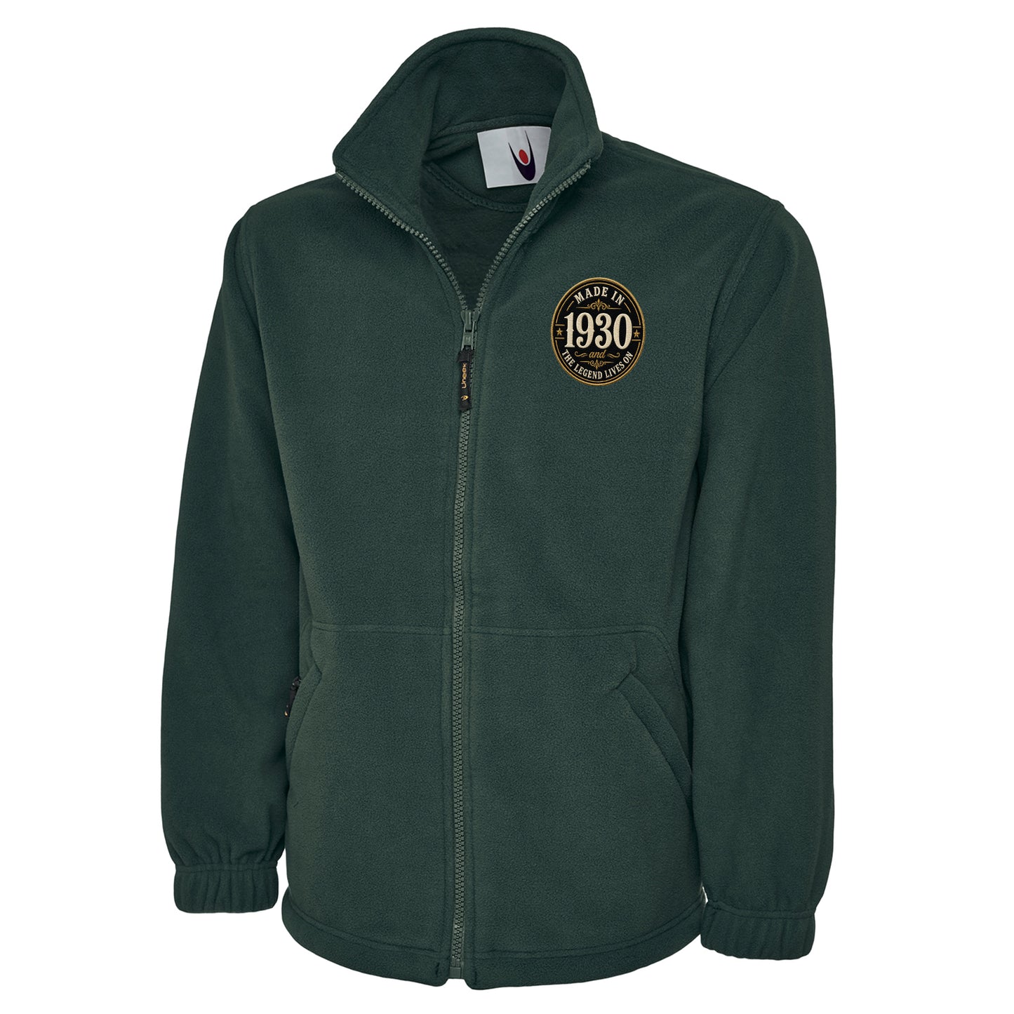 Made in 1930 Birthday Fleece Jacket 