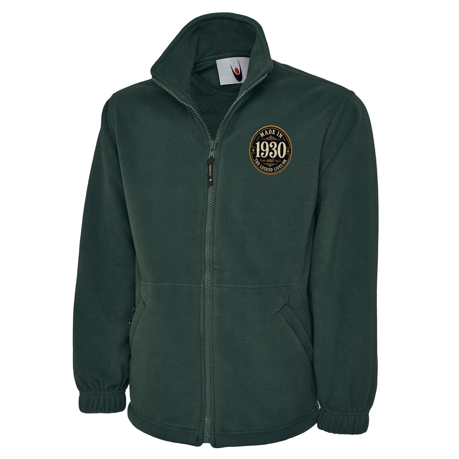 Made in 1930 Birthday Fleece Jacket 