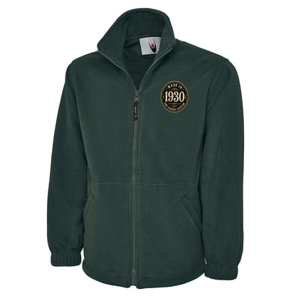 Made in 1930 Birthday Fleece Jacket 