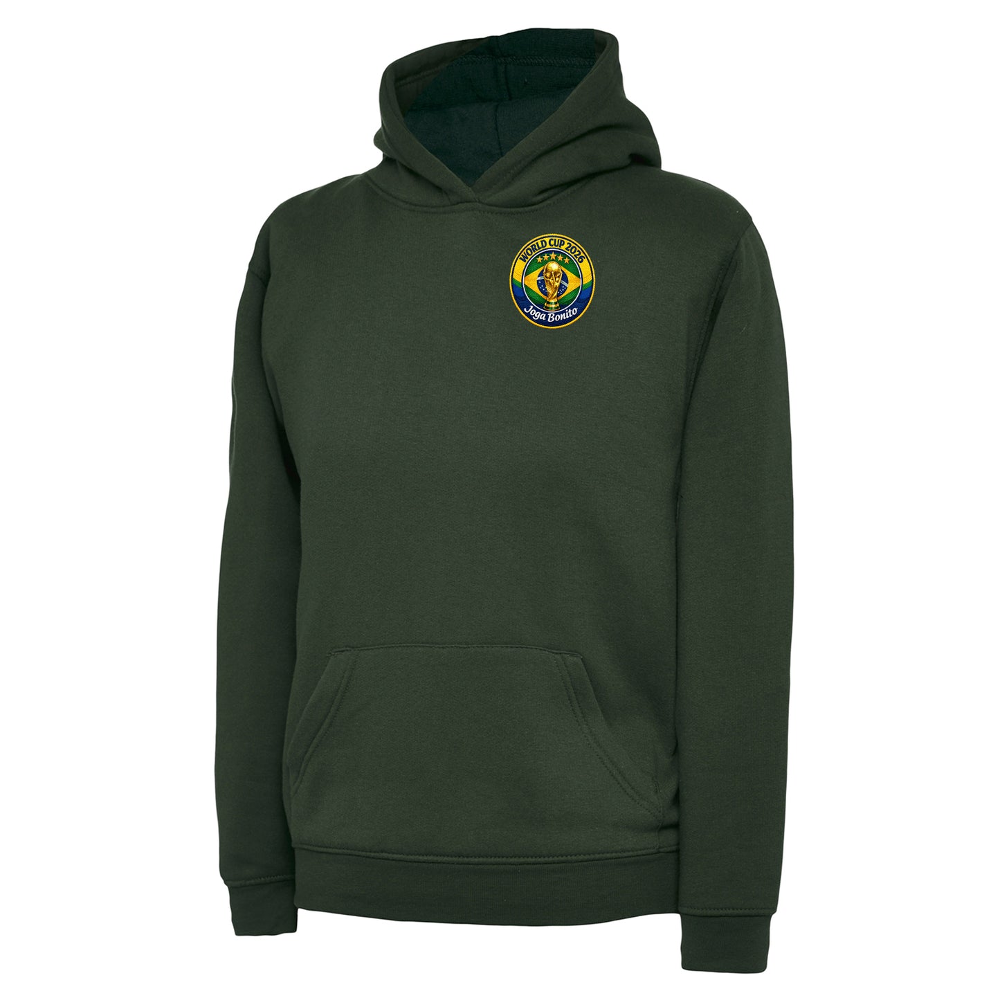 Children's Brazil World Cup 2026 Football Hoodie