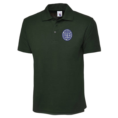 Retro Halifax 1970s Embroidered Classic Polo Shirt