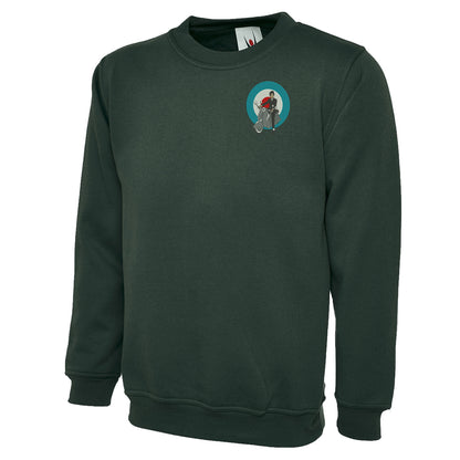 Retro MOD Scooter Classic Sweatshirt
