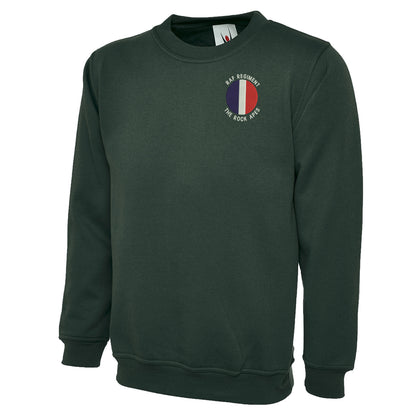 RAF Regiment The Rock Apes TRF Embroidered Classic Sweatshirt