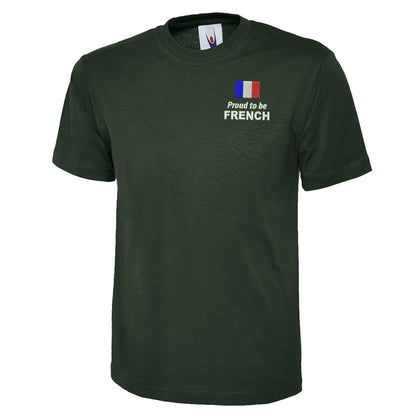 Proud to be French Embroidered Classic T-Shirt