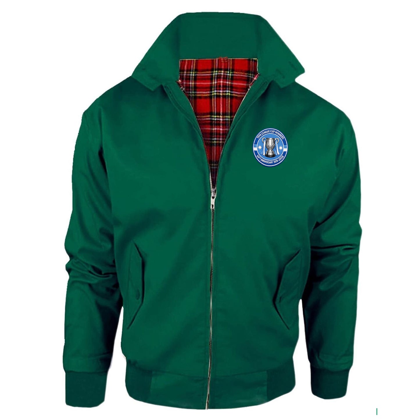 Man City League Cup Winners 1975-1976 Jacket Mens