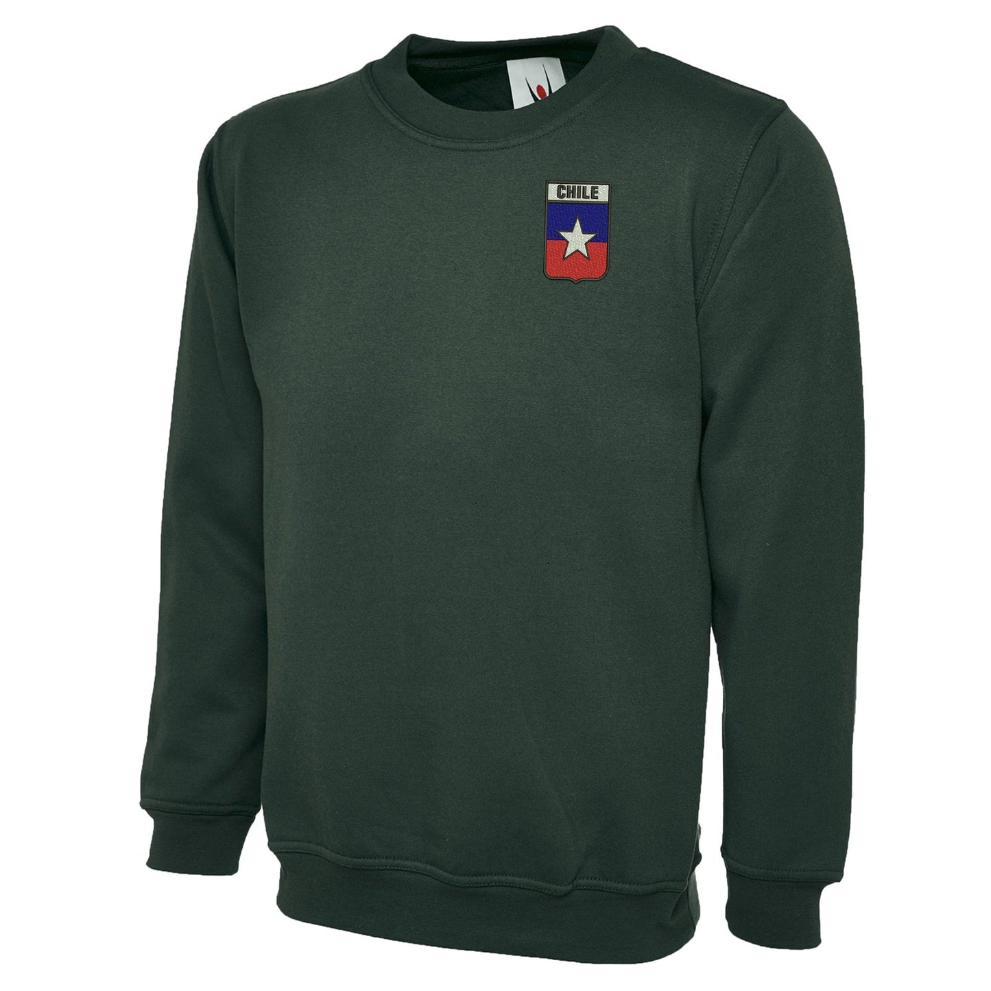 Retro Chile Rugby 1953 Embroidered Classic Sweatshirt