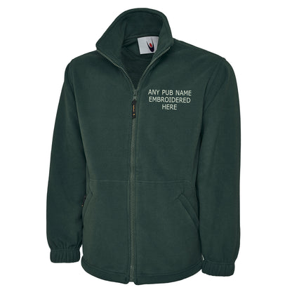 Personalised Embroidered Pub Embroidered Premium Fleece