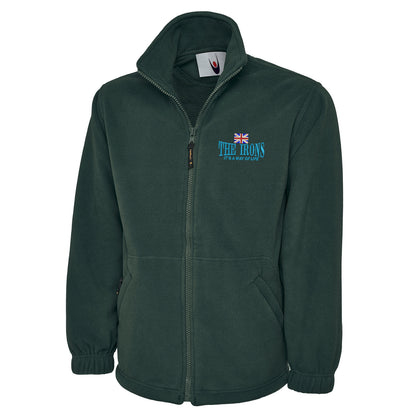 The Irons It's Way of Life Union Jack Embroidered Premium Fleece Jacket