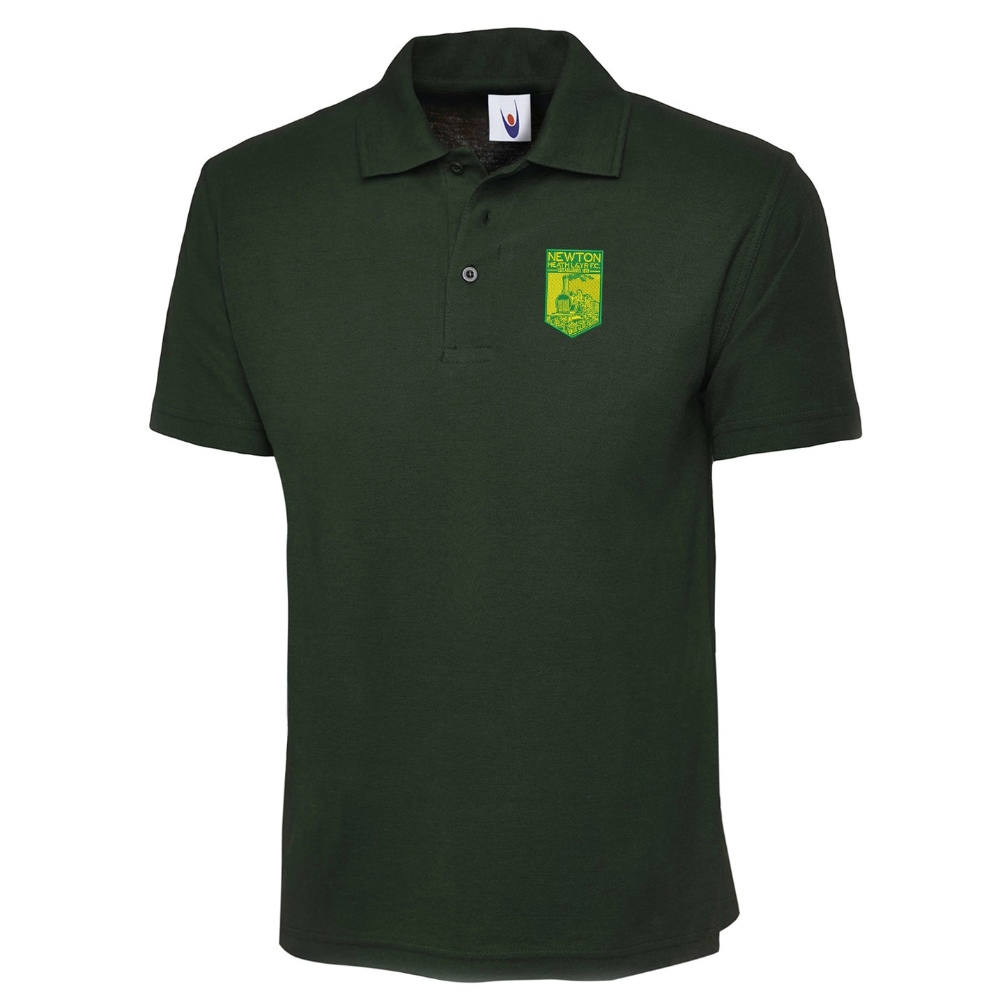 Retro Newton Heath LYR Embroidered Classic Polo Shirt