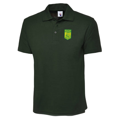 Retro Newton Heath LYR Embroidered Classic Polo Shirt