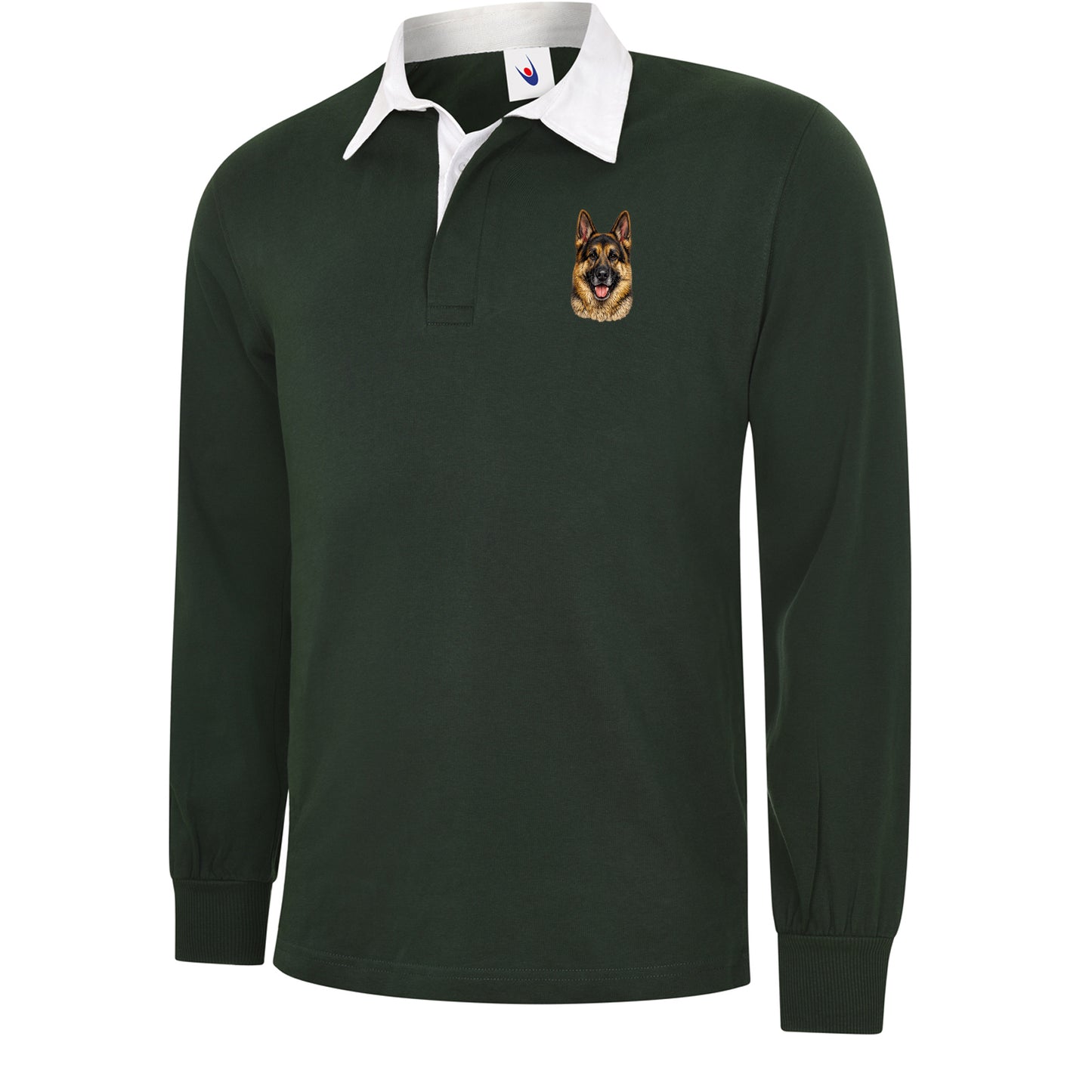 German Shepherd Dog Face Football Top 