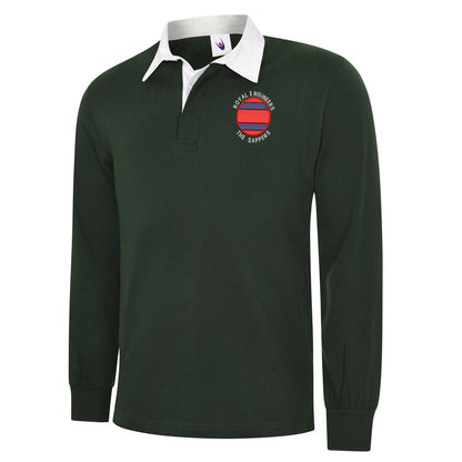 Royal Engineers The Sappers TRF Embroidered Classic Rugby Shirt