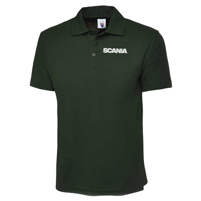 Scania Embroidered Classic Polo Shirt