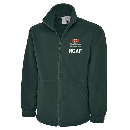 Proud to Have Served in The RCAF Embroidered Premium Fleece