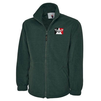 Black Country Flag Fleece Jacket 