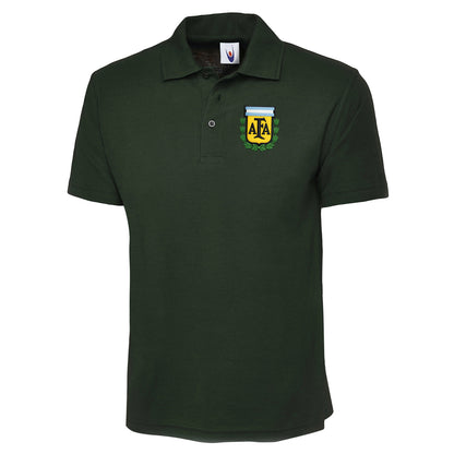 Old School Argentina Football Polo Shirt