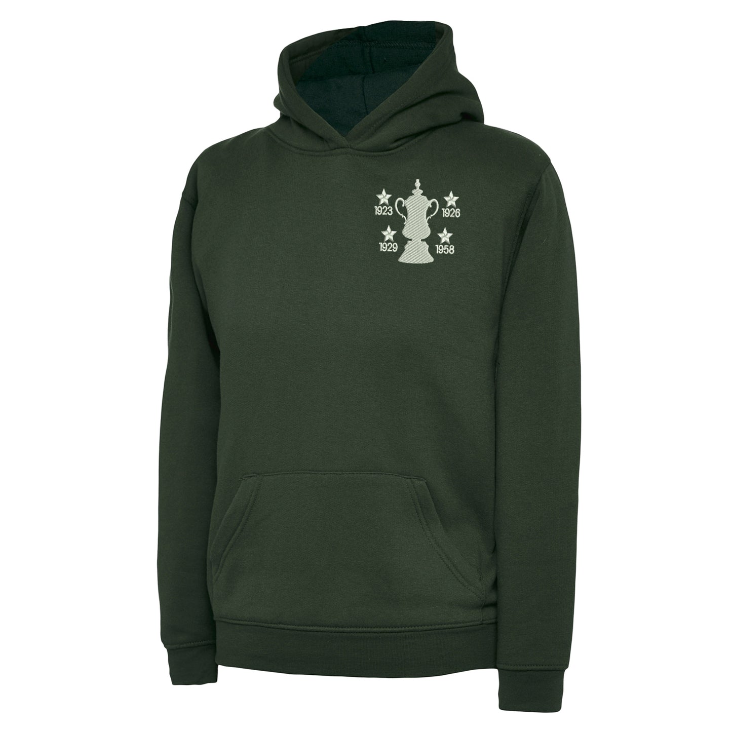 Retro Bolton Four Time Cup Winners Children's Hoodie