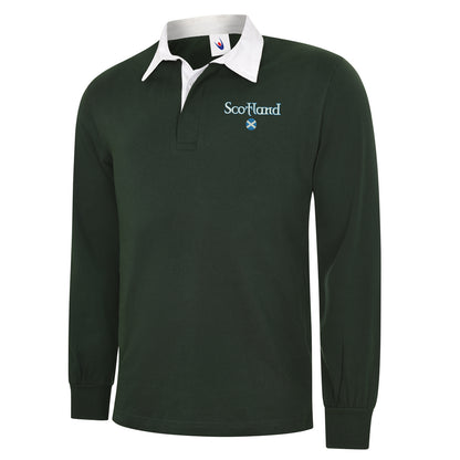 Scotland Circle Flag Rugby Shirt