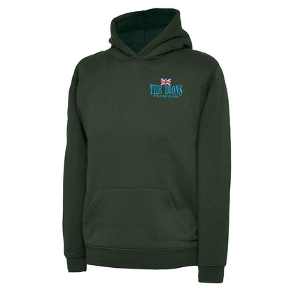 The Irons It's Way of Life Union Jack Embroidered Children's Hoodie
