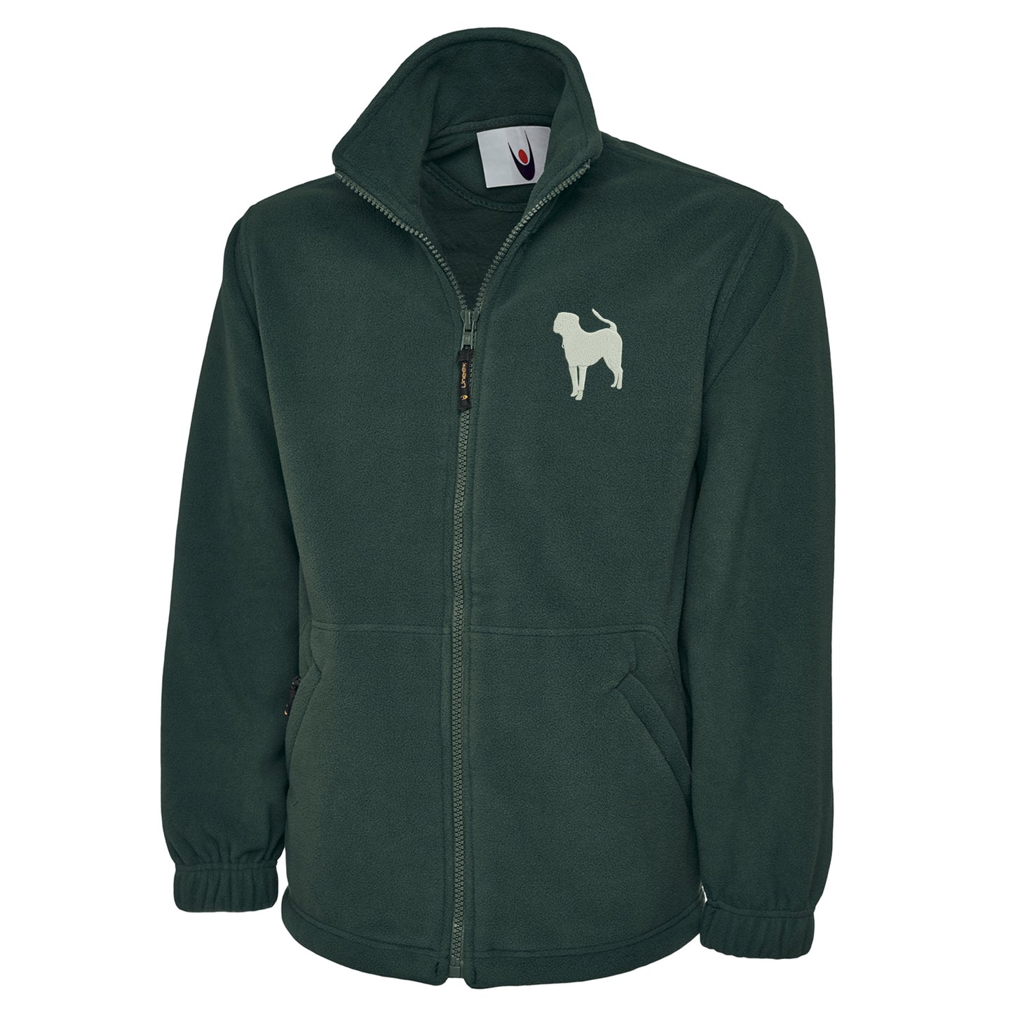 Pit Bull Embroidered Premium Fleece Jacket