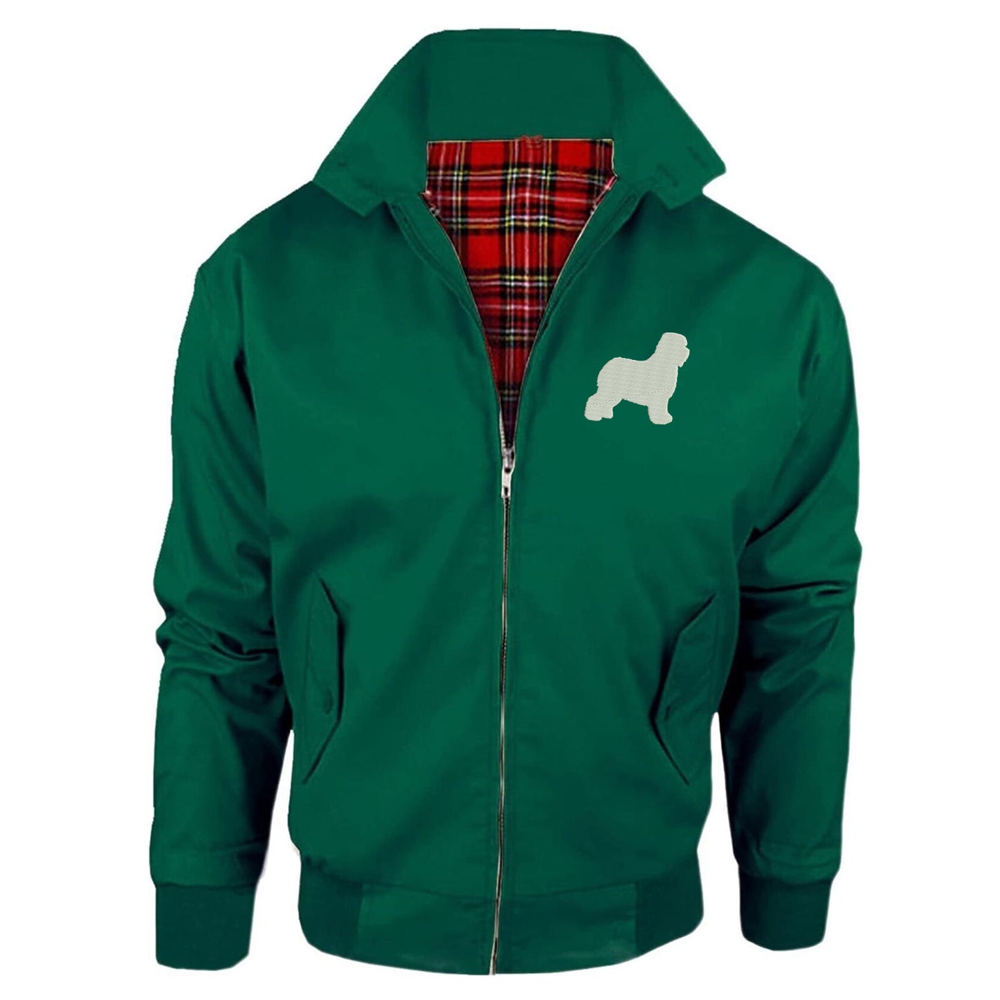 Old English Sheepdog Classic Harrington Jacket