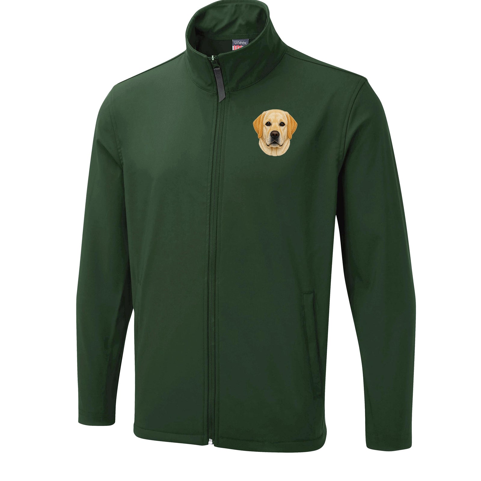 Labrador Dog Face Bomber Jacket