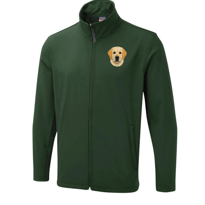 Labrador Dog Face Bomber Jacket