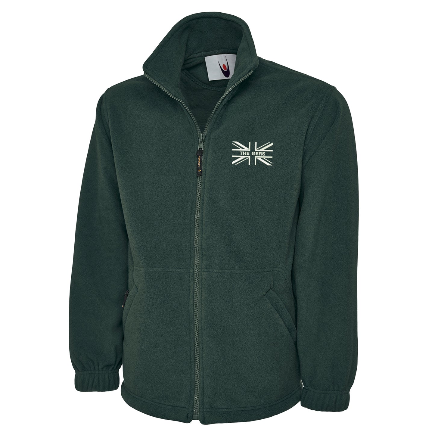 The Gers Union Jack Embroidered Premium Fleece Jacket