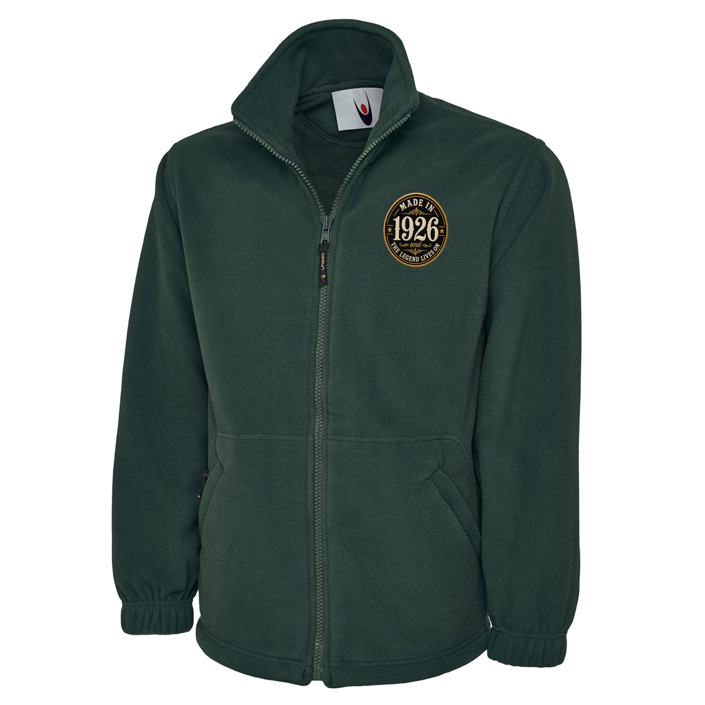 Made in 1926 Birthday Fleece Jacket 