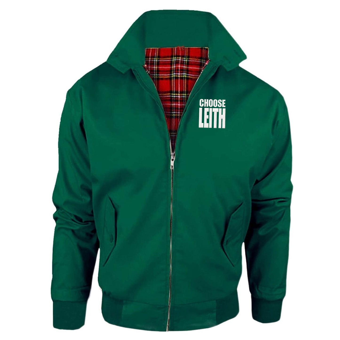 Hibs FC Choose Leith Football Jacket Mens 